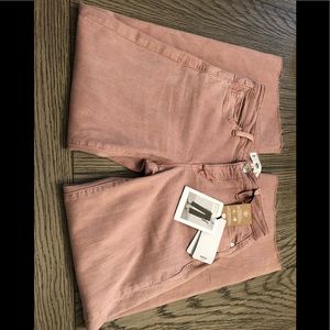 Mango Audrey wide leg cropped jeans